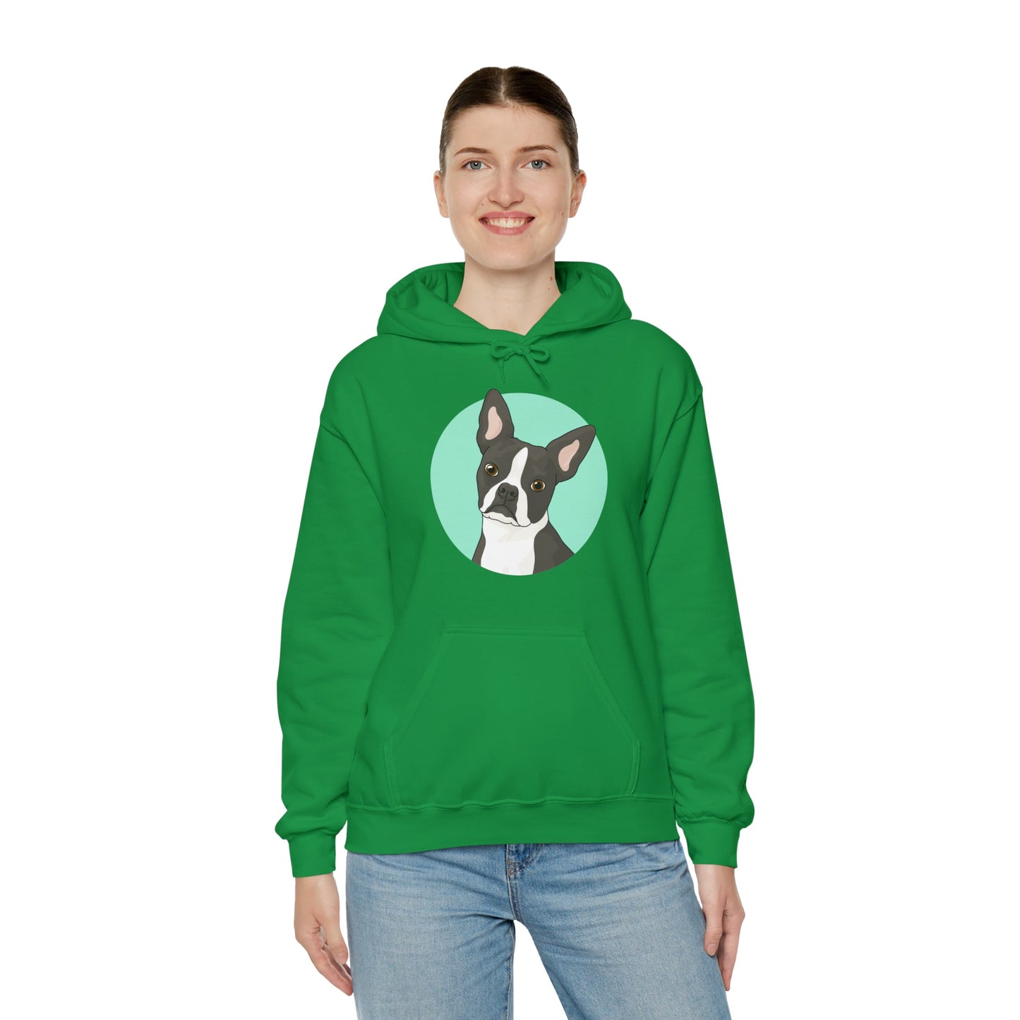 Boston Terrier | Hooded Sweatshirt - Detezi Designs-18939934363929724073