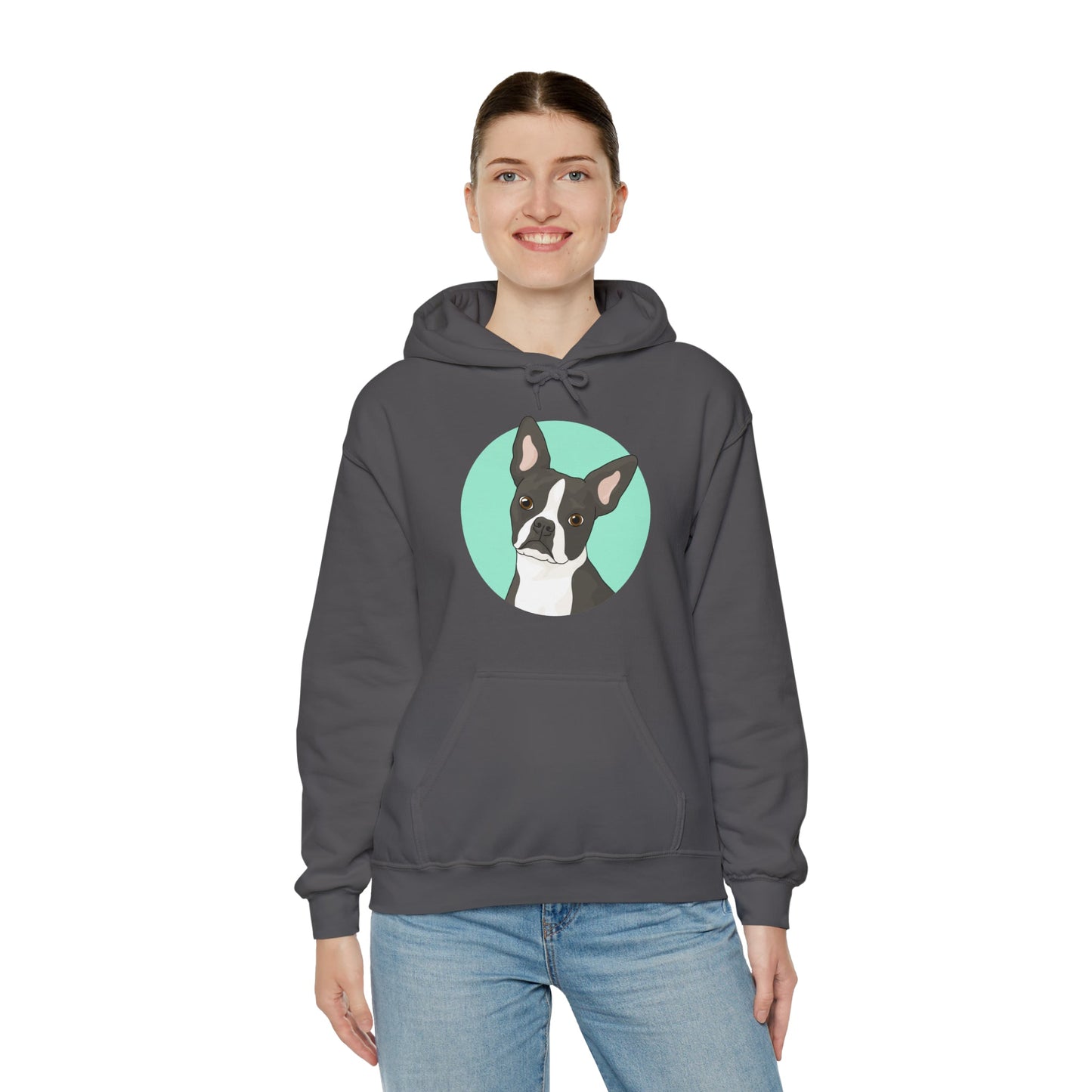 Boston Terrier | Hooded Sweatshirt - Detezi Designs-18939934363929724073