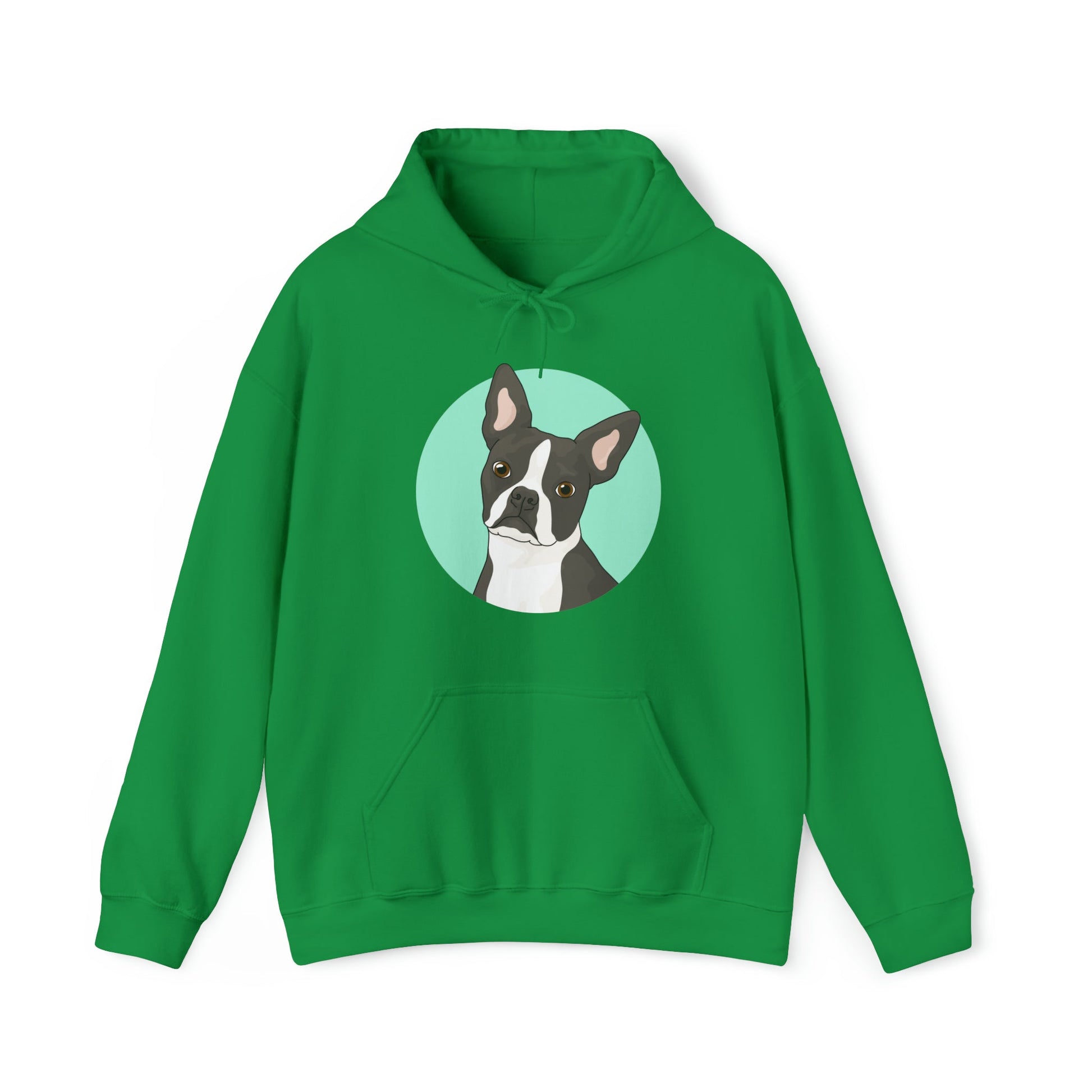 Boston Terrier | Hooded Sweatshirt - Detezi Designs-29625293076308855815