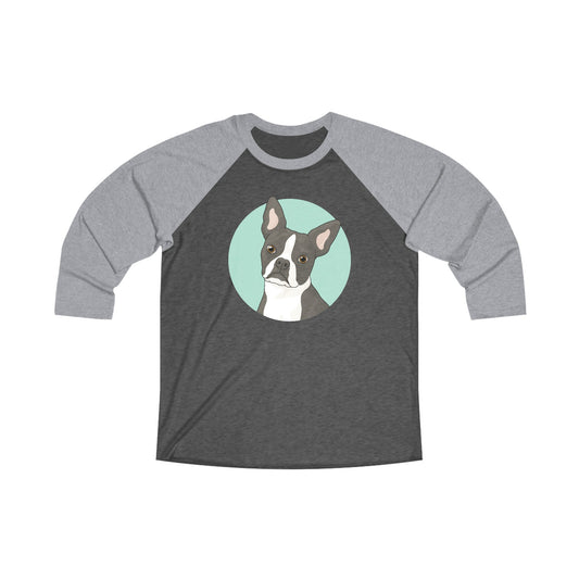 Boston Terrier | Unisex 3\4 Sleeve Tee - Detezi Designs-22298016494407397310