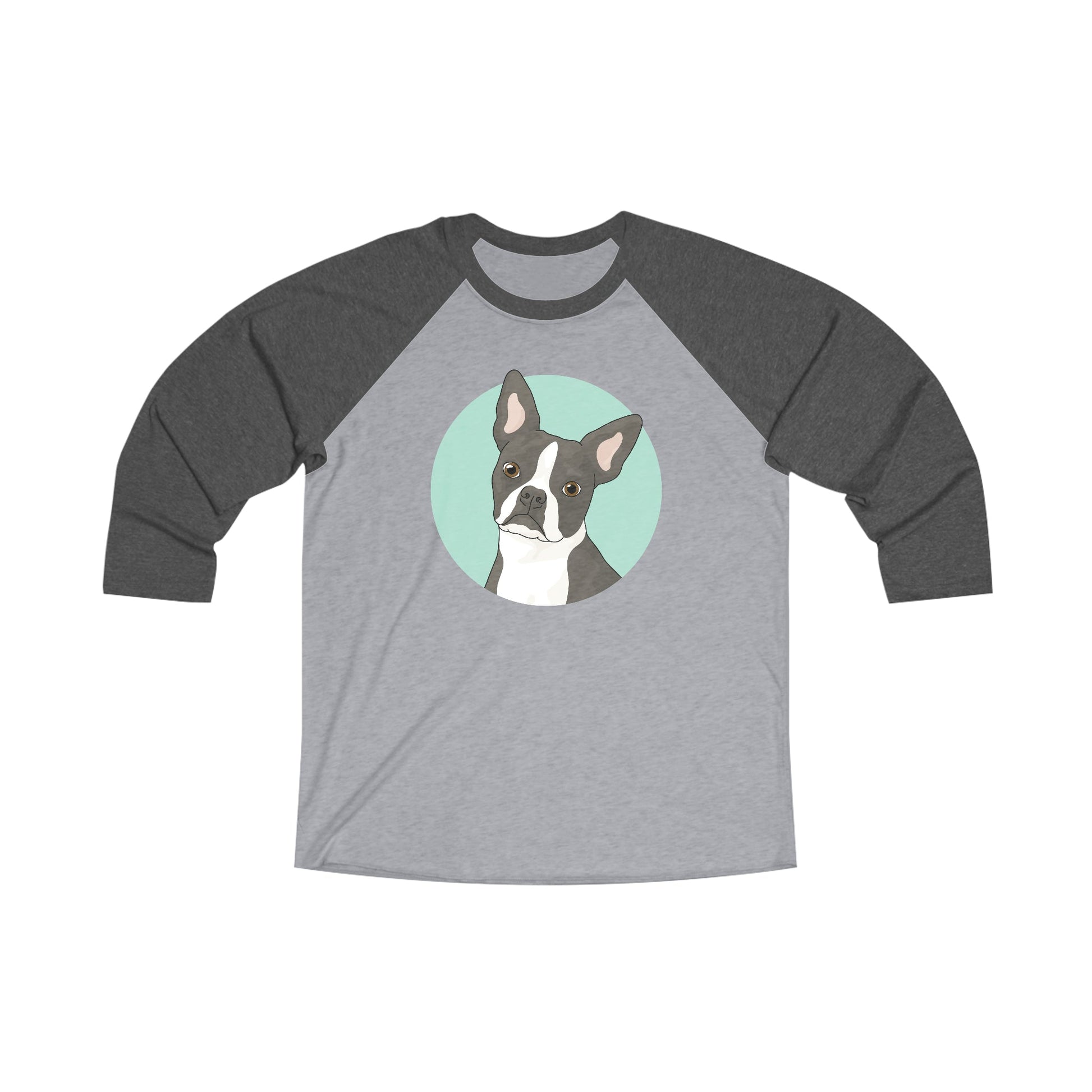 Boston Terrier | Unisex 3\4 Sleeve Tee - Detezi Designs-31611496977851793061