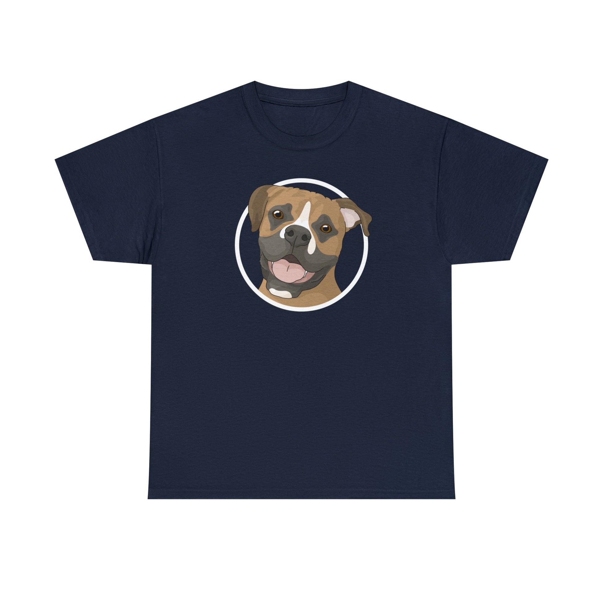 Boxer Circle | T-shirt - Detezi Designs-20039908571987124588