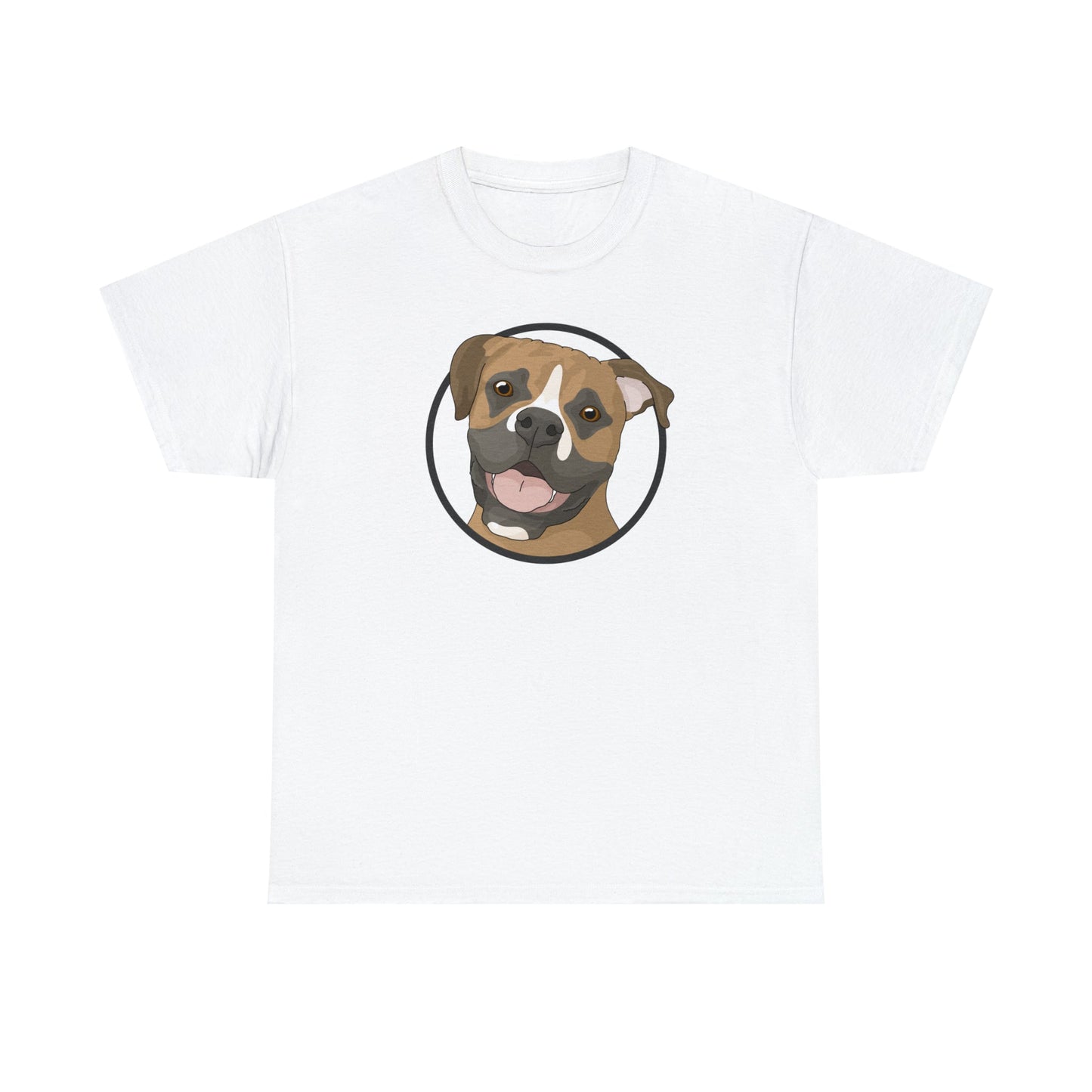 Boxer Circle | T-shirt - Detezi Designs-29335297637857104393