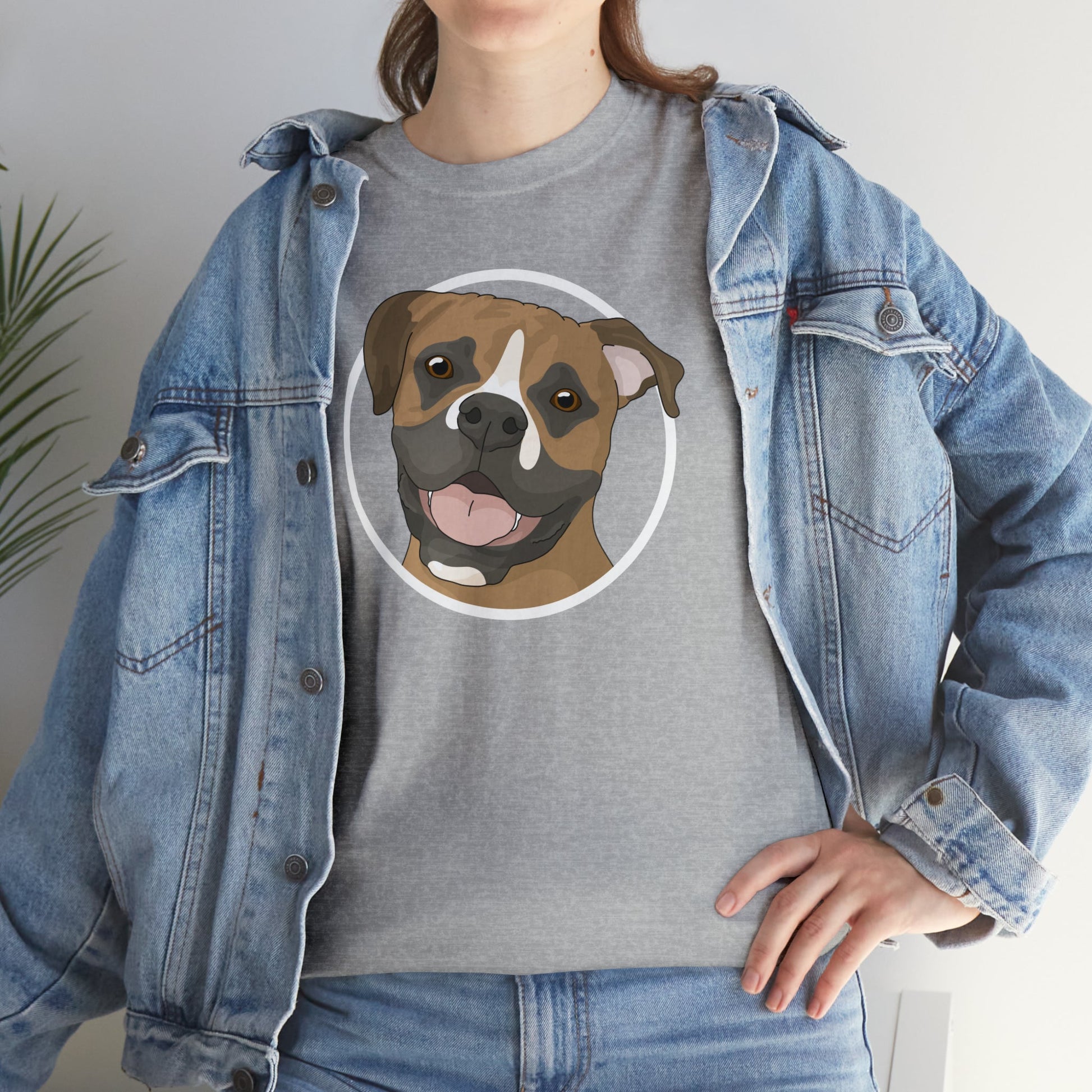 Boxer Circle | T-shirt - Detezi Designs-58718017107847312198