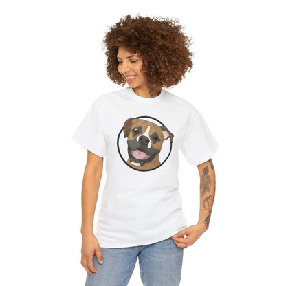 Boxer Circle | T-shirt - Detezi Designs-58718017107847312198