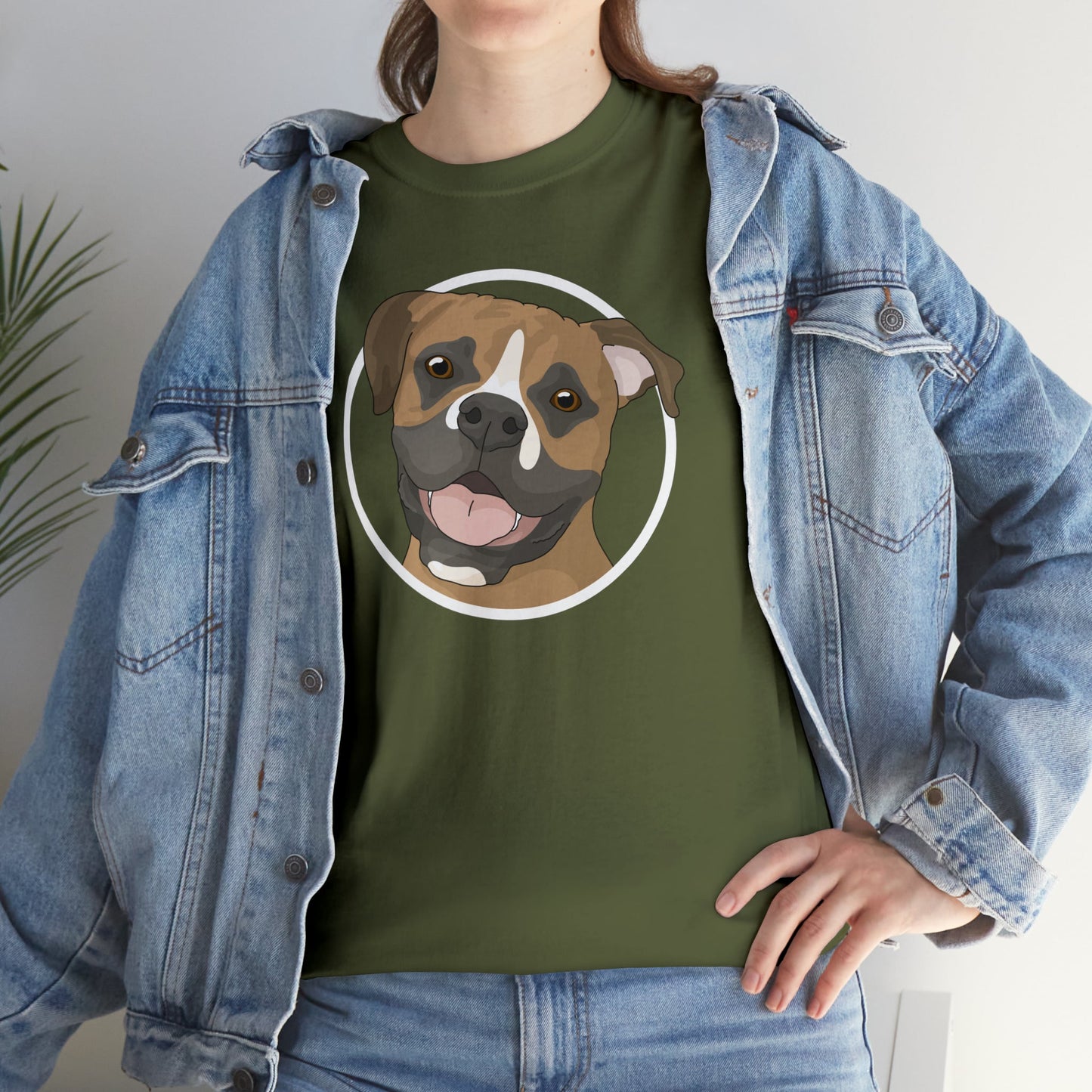 Boxer Circle | T-shirt - Detezi Designs-58718017107847312198