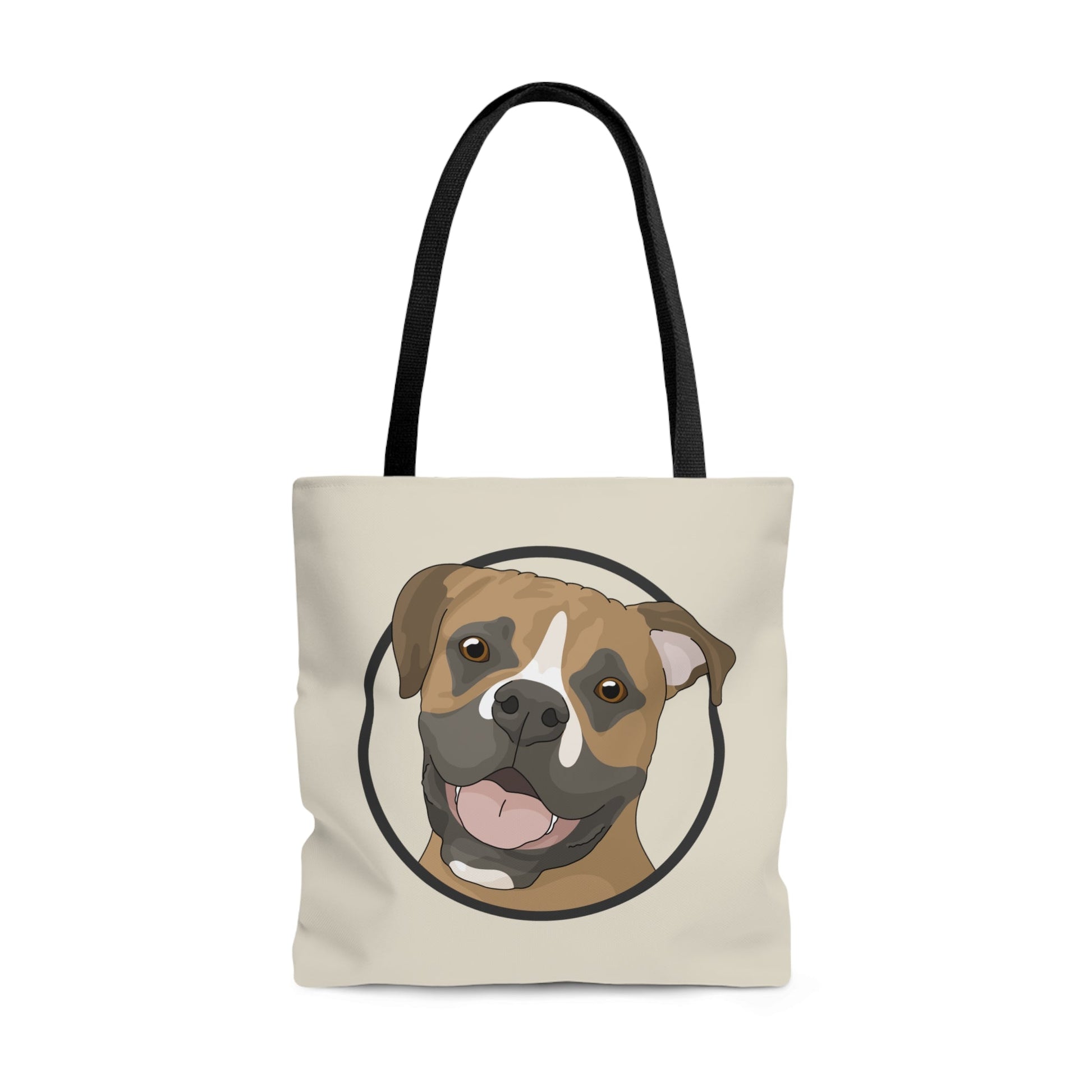 Boxer Circle | Tote Bag - Detezi Designs-34016529748456493808