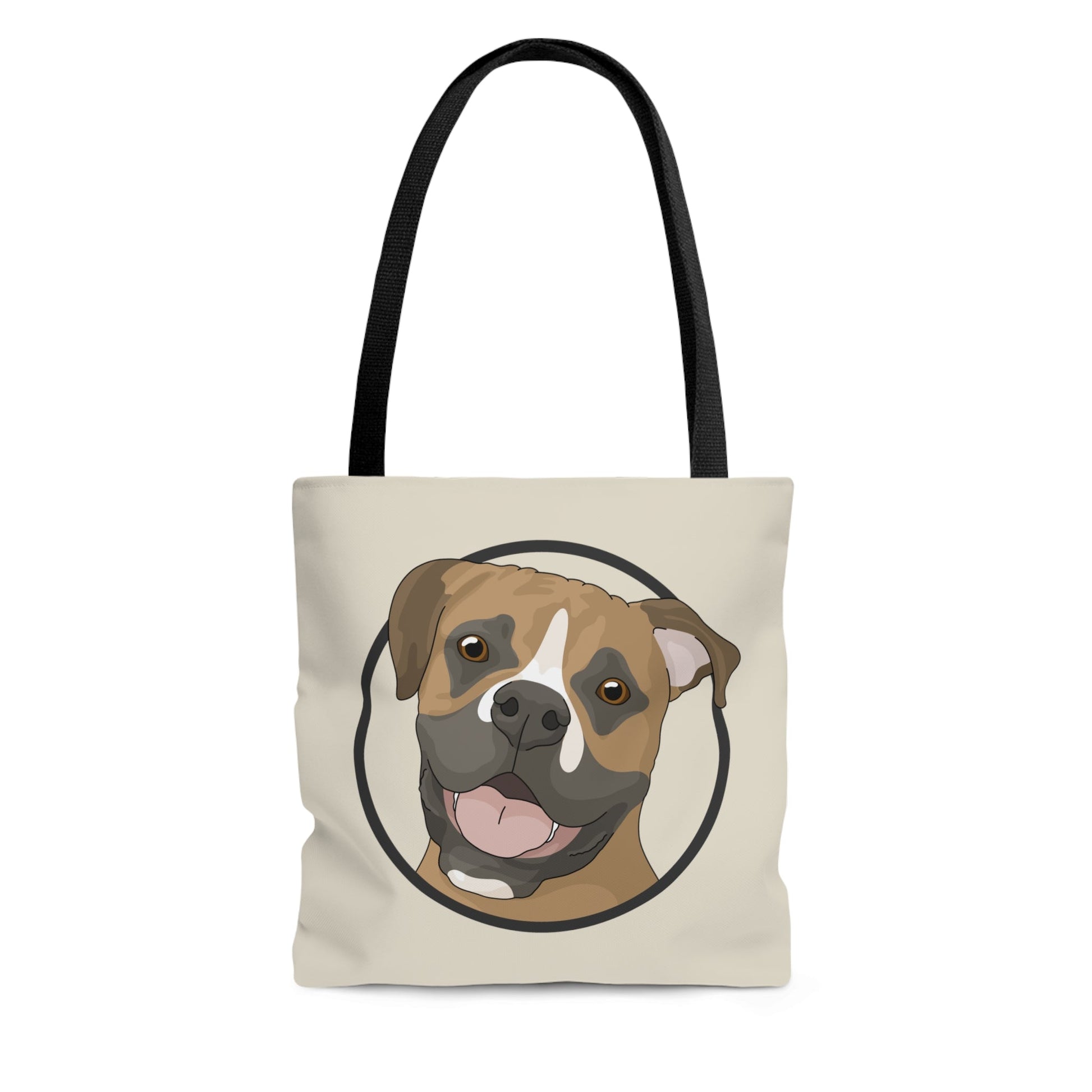 Boxer Circle | Tote Bag - Detezi Designs-57694612788353813799