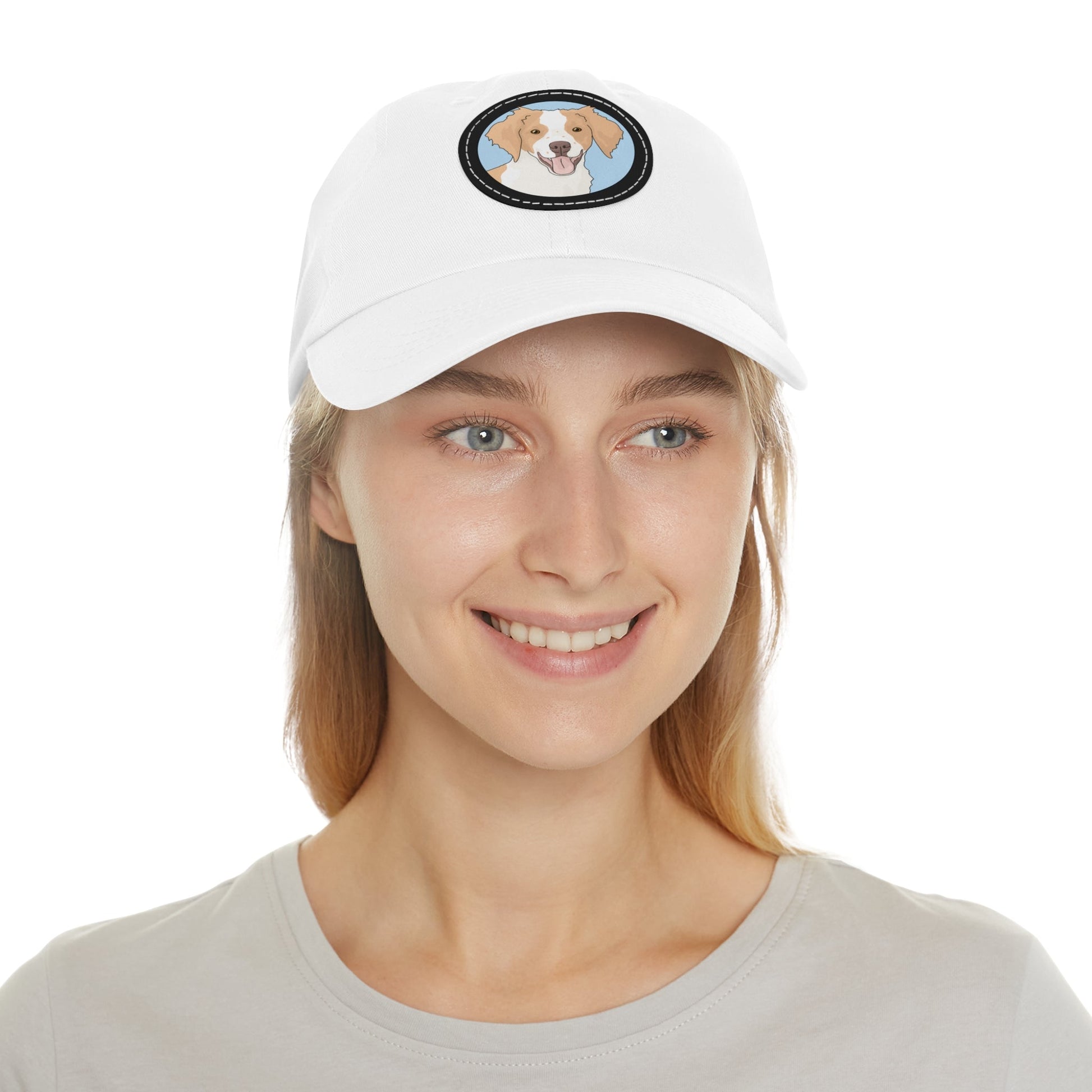 Brittany Spaniel | Dad Hat - Detezi Designs-10203113156405461573