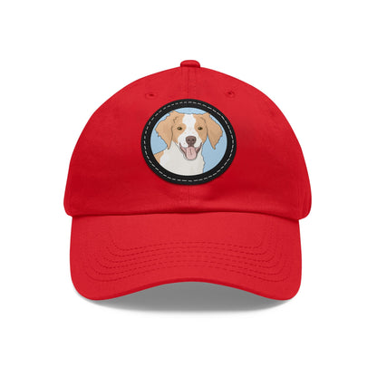 Brittany Spaniel | Dad Hat - Detezi Designs-15516105568594962959