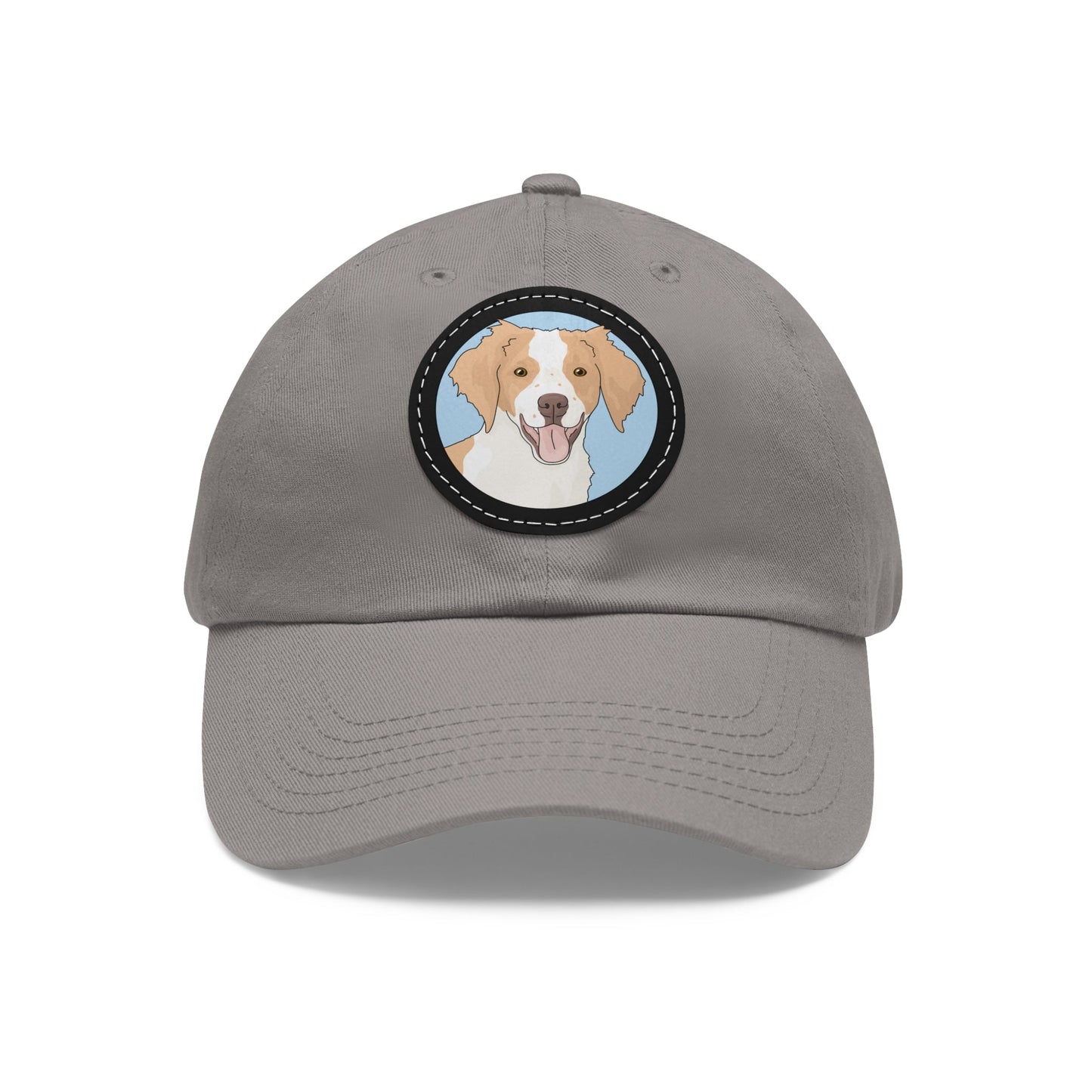 Brittany Spaniel | Dad Hat - Detezi Designs-25527541791172794627