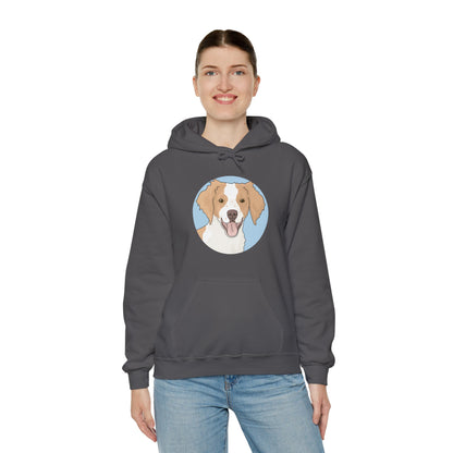 Brittany Spaniel | Hooded Sweatshirt - Detezi Designs-22510220201948170606