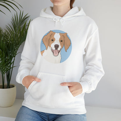 Brittany Spaniel | Hooded Sweatshirt - Detezi Designs-22510220201948170606