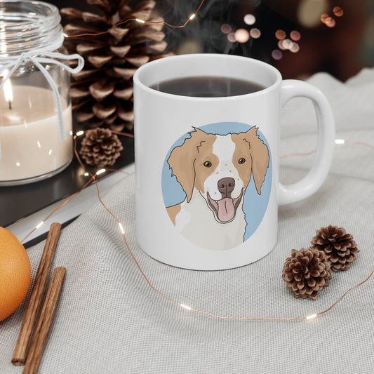 Brittany Spaniel | Mug - Detezi Designs-11734065913476301802