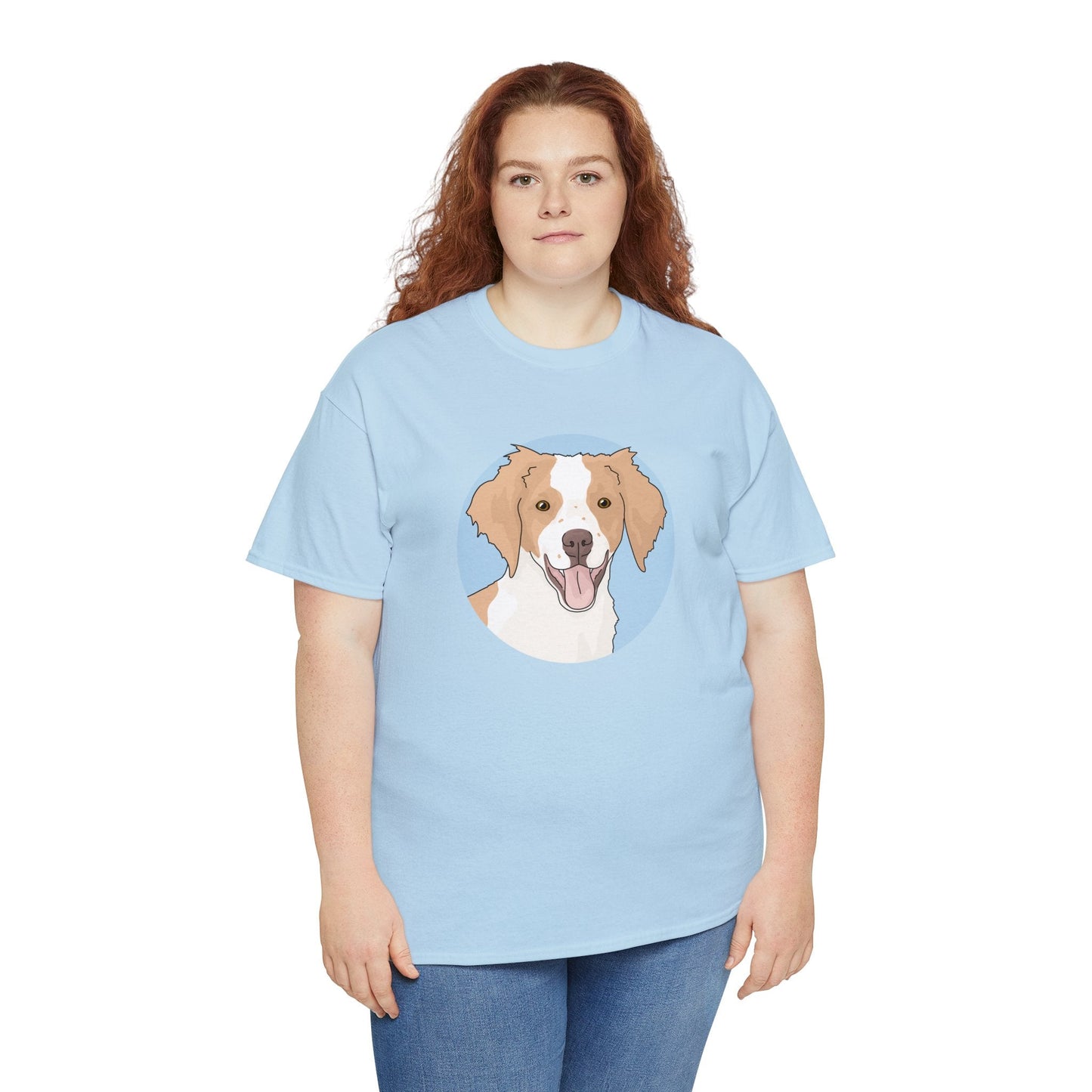 Brittany Spaniel | T-shirt - Detezi Designs-20615060256936041601