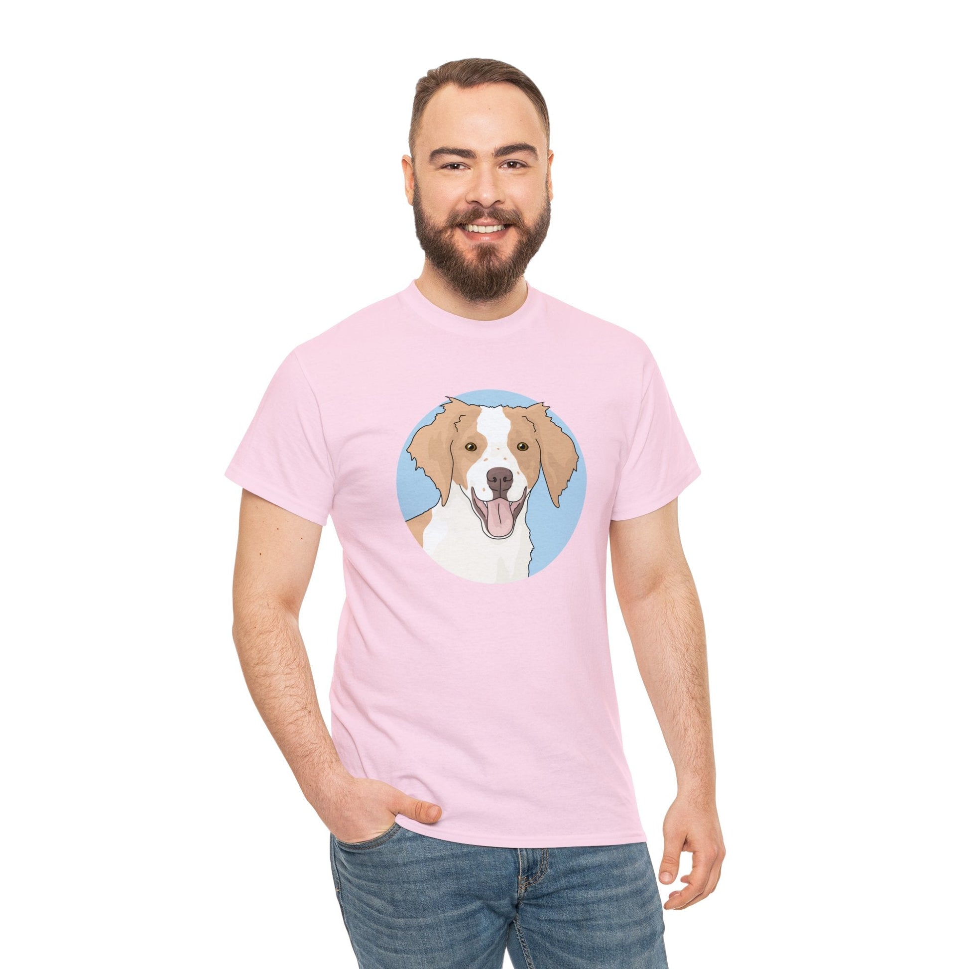 Brittany Spaniel | T-shirt - Detezi Designs-20615060256936041601