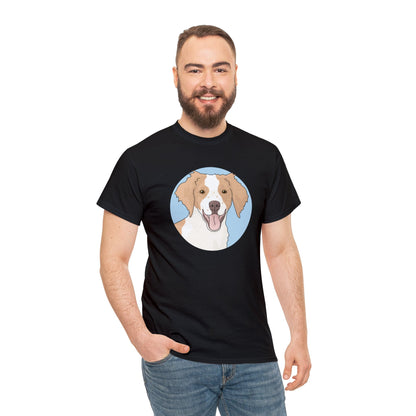 Brittany Spaniel | T-shirt - Detezi Designs-20615060256936041601