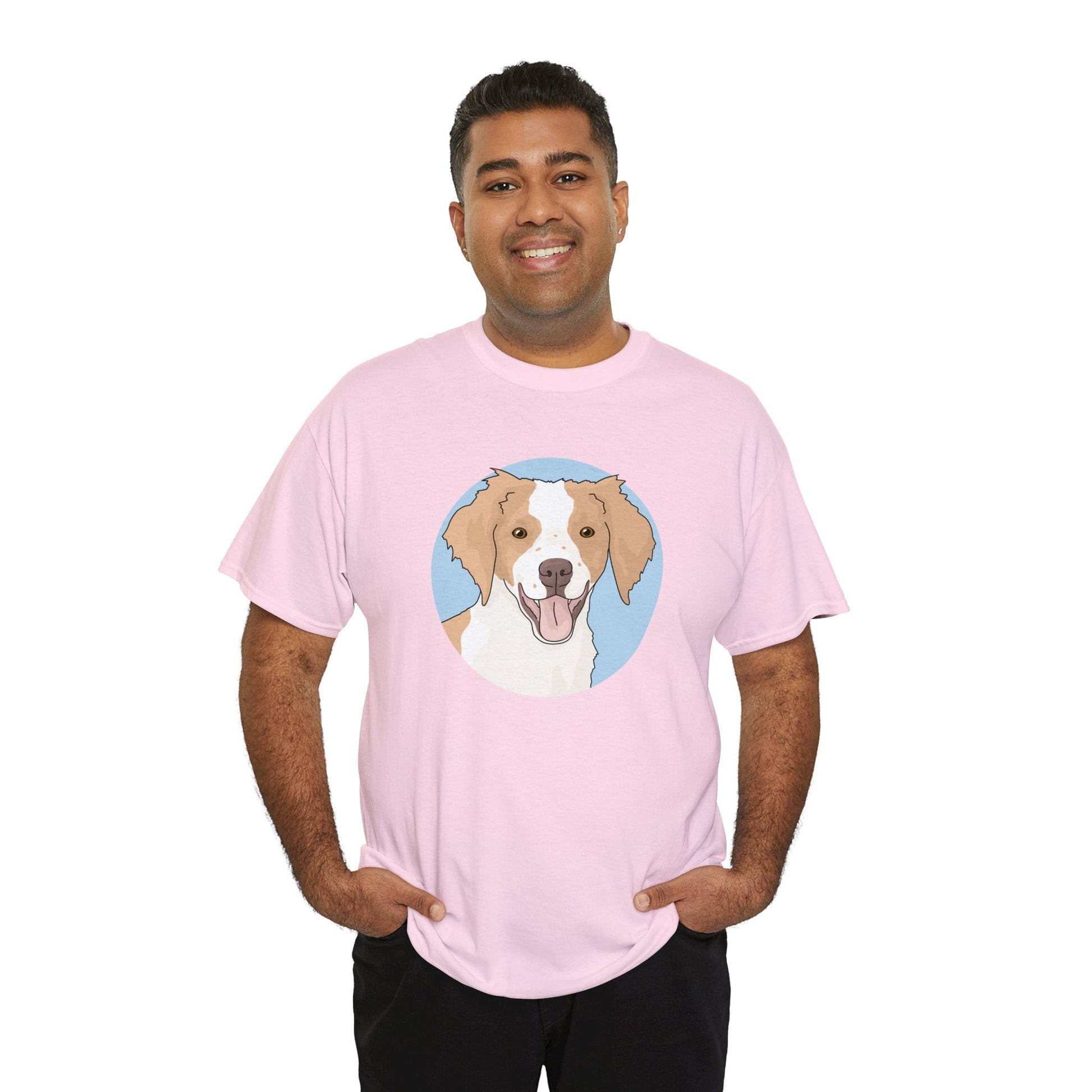 Brittany Spaniel | T-shirt - Detezi Designs-20615060256936041601