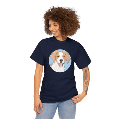 Brittany Spaniel | T-shirt - Detezi Designs-20615060256936041601