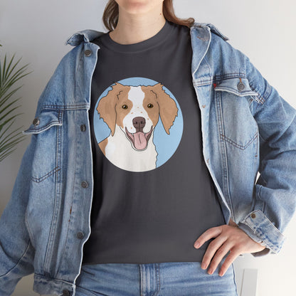 Brittany Spaniel | T-shirt - Detezi Designs-20615060256936041601