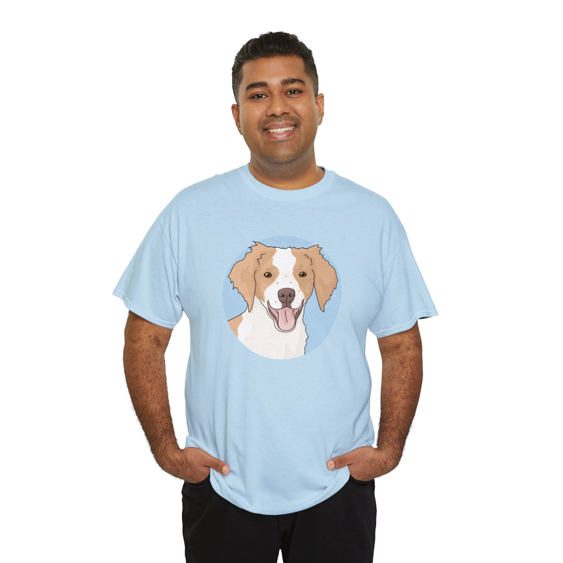 Brittany Spaniel | T-shirt - Detezi Designs-20615060256936041601