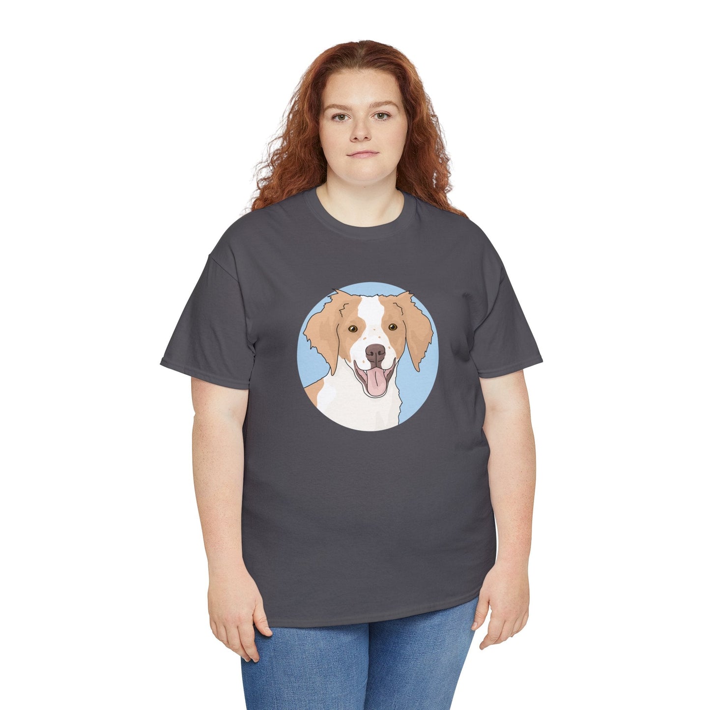 Brittany Spaniel | T-shirt - Detezi Designs-20615060256936041601