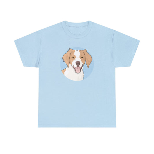 Brittany Spaniel | T-shirt - Detezi Designs-32804861081059443184