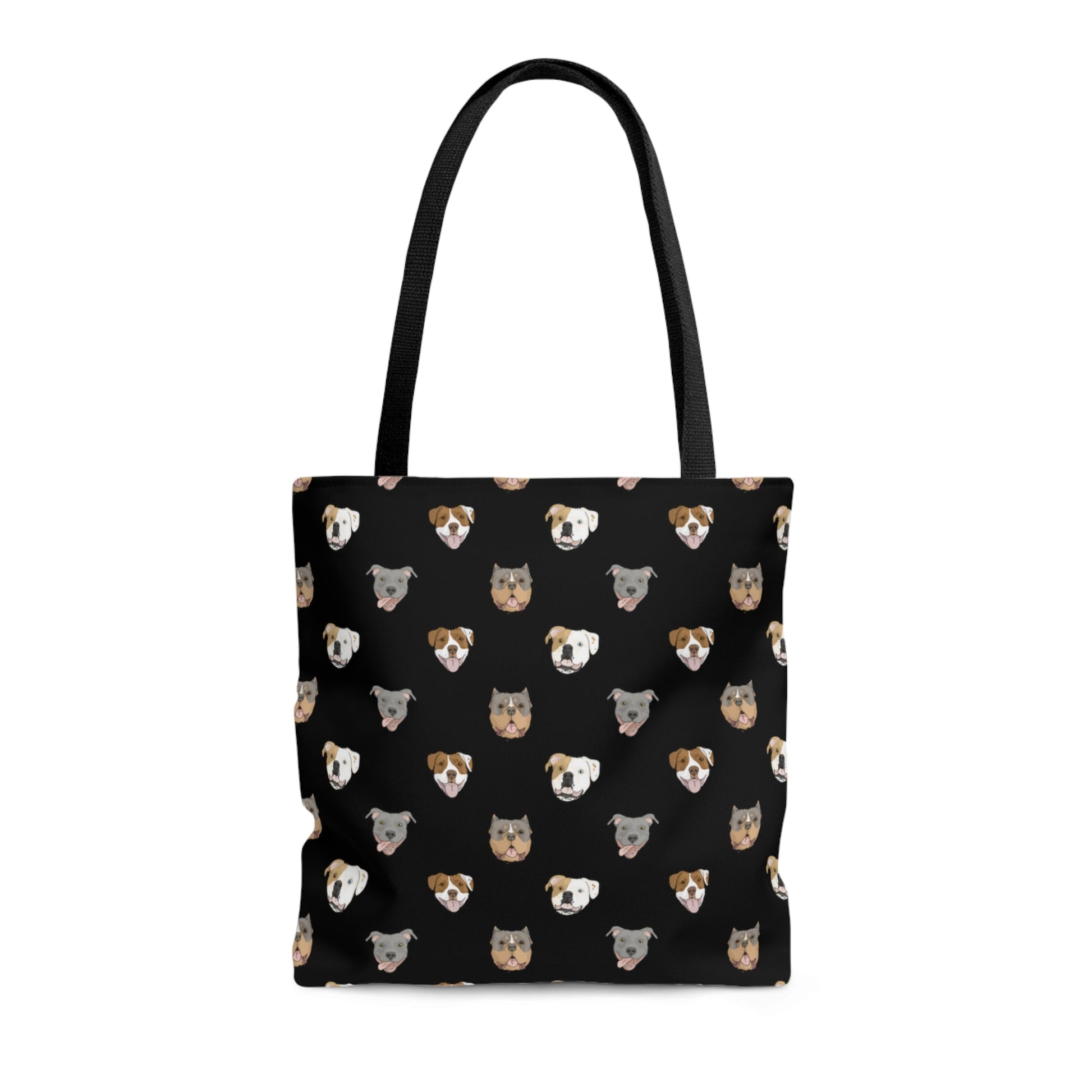 Bully Breed Faces | Tote Bag - Detezi Designs-52667639084515473343