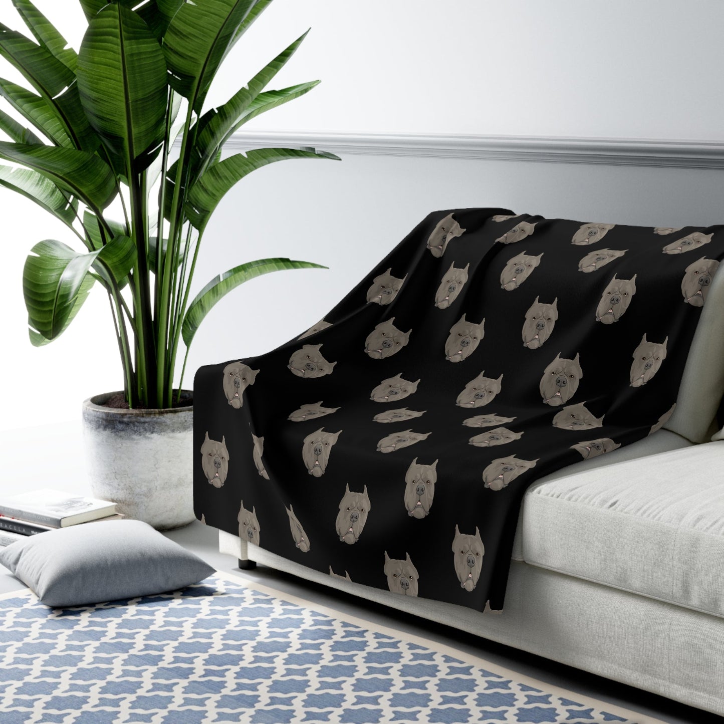Cane Corso | Sherpa Fleece Blanket - Detezi Designs-55691340971883685908