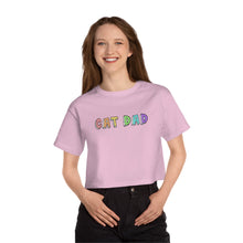 Load image into Gallery viewer, Cat Dad | Champion Cropped Tee - Detezi Designs-19526979088896087469
