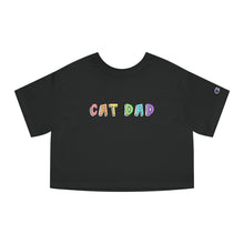 Load image into Gallery viewer, Cat Dad | Champion Cropped Tee - Detezi Designs-22771639006442136635
