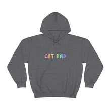 Load image into Gallery viewer, Cat Dad | Hooded Sweatshirt - Detezi Designs-14625796422078322205
