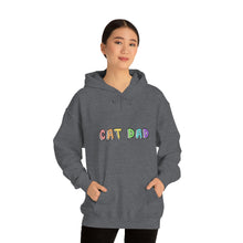 Load image into Gallery viewer, Cat Dad | Hooded Sweatshirt - Detezi Designs-14625796422078322205
