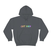 Load image into Gallery viewer, Cat Dad | Hooded Sweatshirt - Detezi Designs-21623348996041006374
