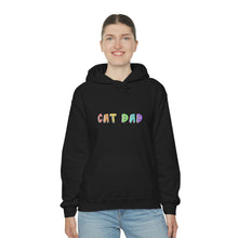 Load image into Gallery viewer, Cat Dad | Hooded Sweatshirt - Detezi Designs-21932531301523335081
