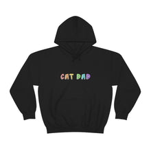 Load image into Gallery viewer, Cat Dad | Hooded Sweatshirt - Detezi Designs-21932531301523335081
