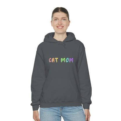 Cat Mom | Hooded Sweatshirt - Detezi Designs-11330675845913864750