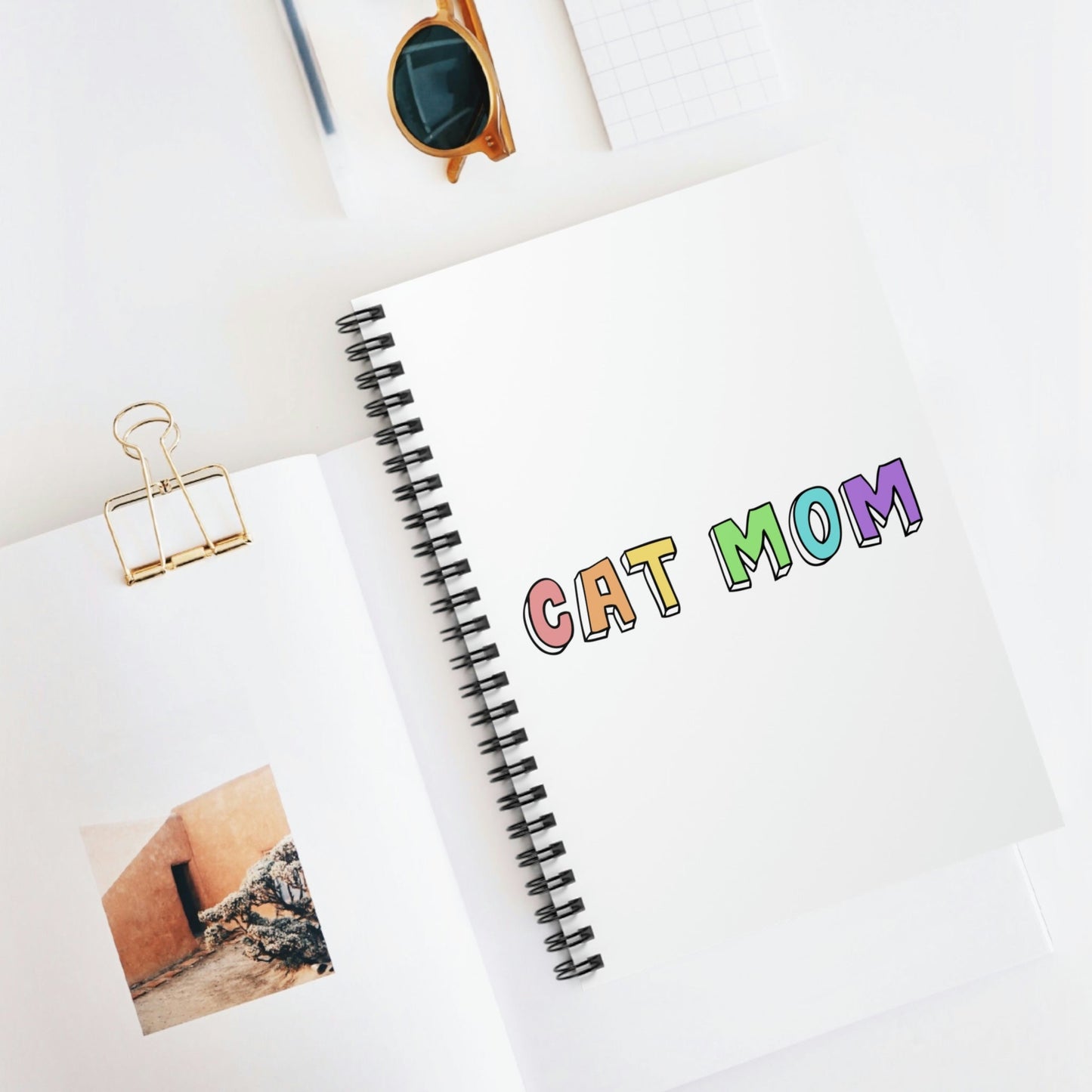 Cat Mom | Notebook - Detezi Designs-22023783492935837864