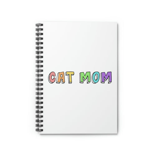 Cat Mom | Notebook - Detezi Designs-22023783492935837864