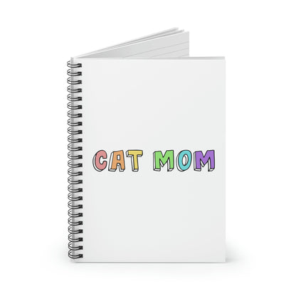 Cat Mom | Notebook - Detezi Designs-22023783492935837864