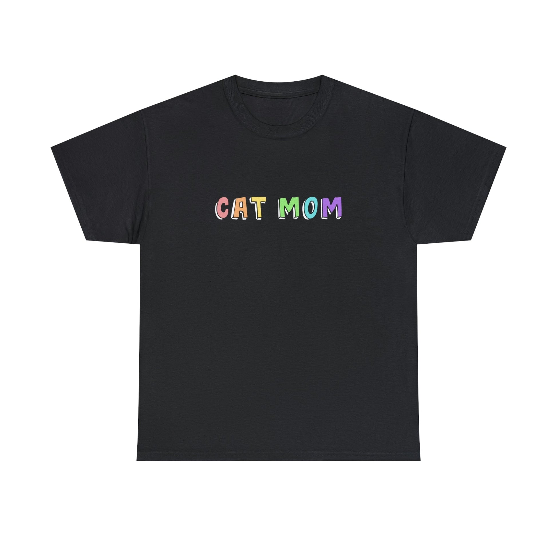 Cat Mom | Text Tees - Detezi Designs-74662759033503168787