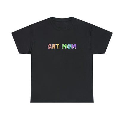 Cat Mom | Text Tees - Detezi Designs-74662759033503168787