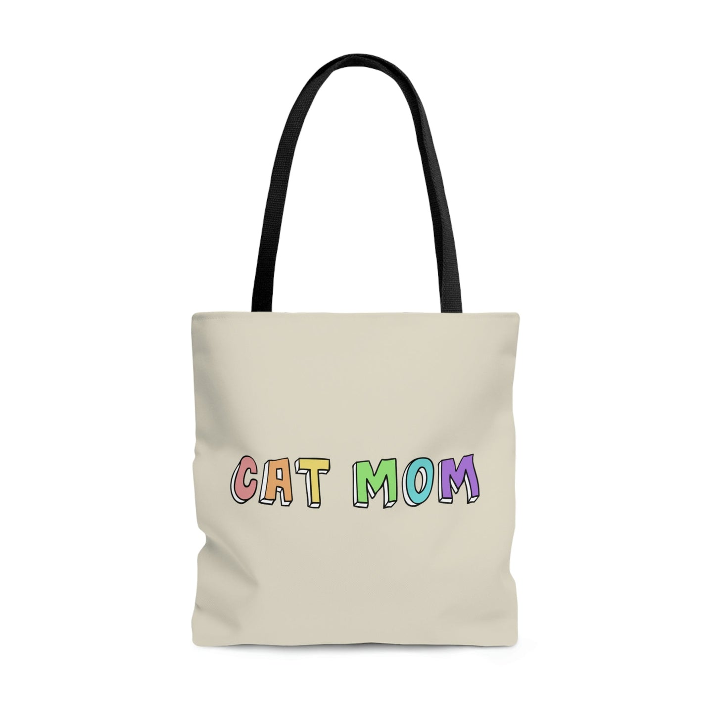 Cat Mom | Tote Bag - Detezi Designs-22112069088210378312