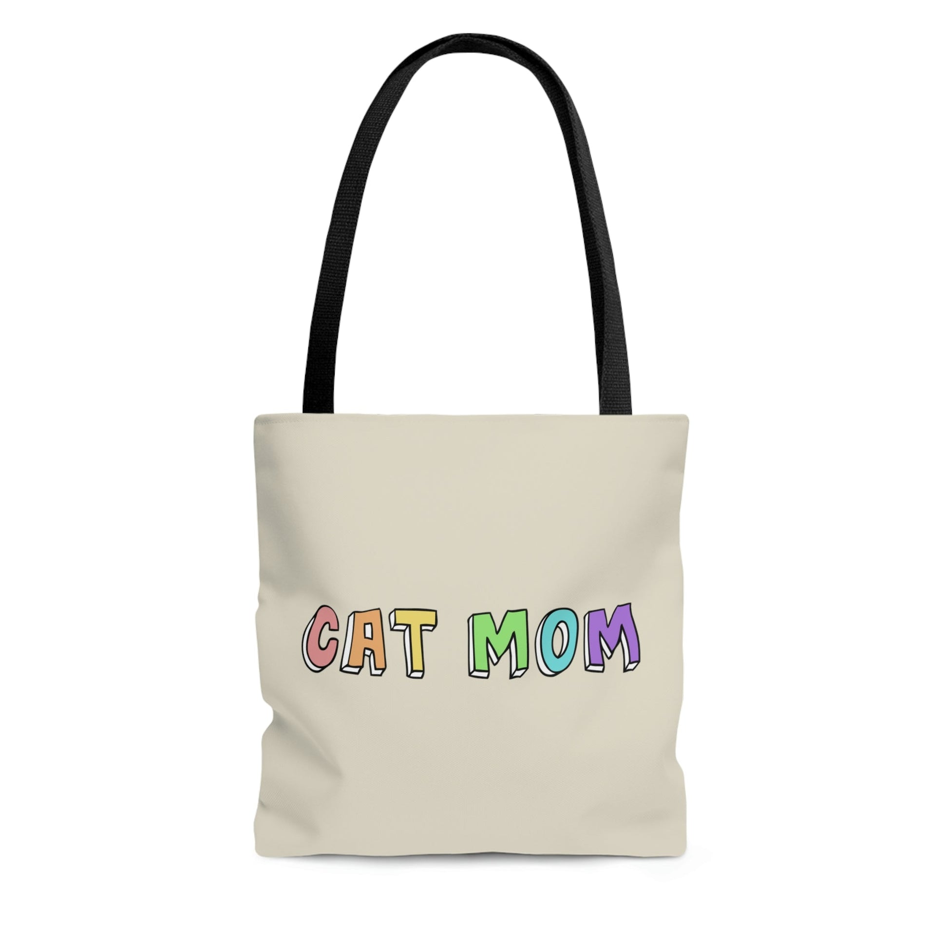 Cat Mom | Tote Bag - Detezi Designs-23610457387388441006