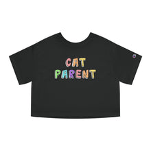 Load image into Gallery viewer, Cat Parent | Champion Cropped Tee - Detezi Designs-29826934795445748545
