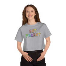 Load image into Gallery viewer, Cat Parent | Champion Cropped Tee - Detezi Designs-30019572203623255799
