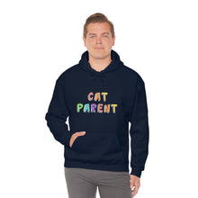 Load image into Gallery viewer, Cat Parent | Hooded Sweatshirt - Detezi Designs-24363020652394477286
