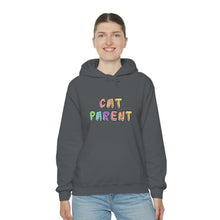 Load image into Gallery viewer, Cat Parent | Hooded Sweatshirt - Detezi Designs-47679122771466686565

