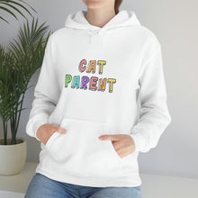 Load image into Gallery viewer, Cat Parent | Hooded Sweatshirt - Detezi Designs-83756012191214059252
