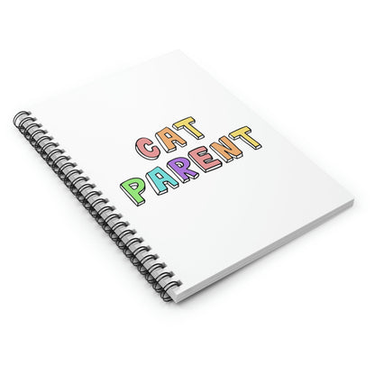 Cat Parent | Notebook - Detezi Designs-26844779157389175230